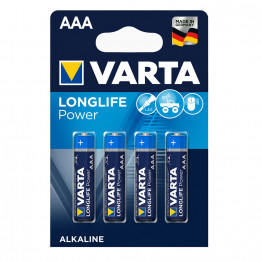 Baterii alcaline Varta R3 (AAA) - set 4 buc